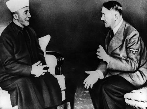 Верховный муфтий и Гитлер перед Ванзейской конференцией